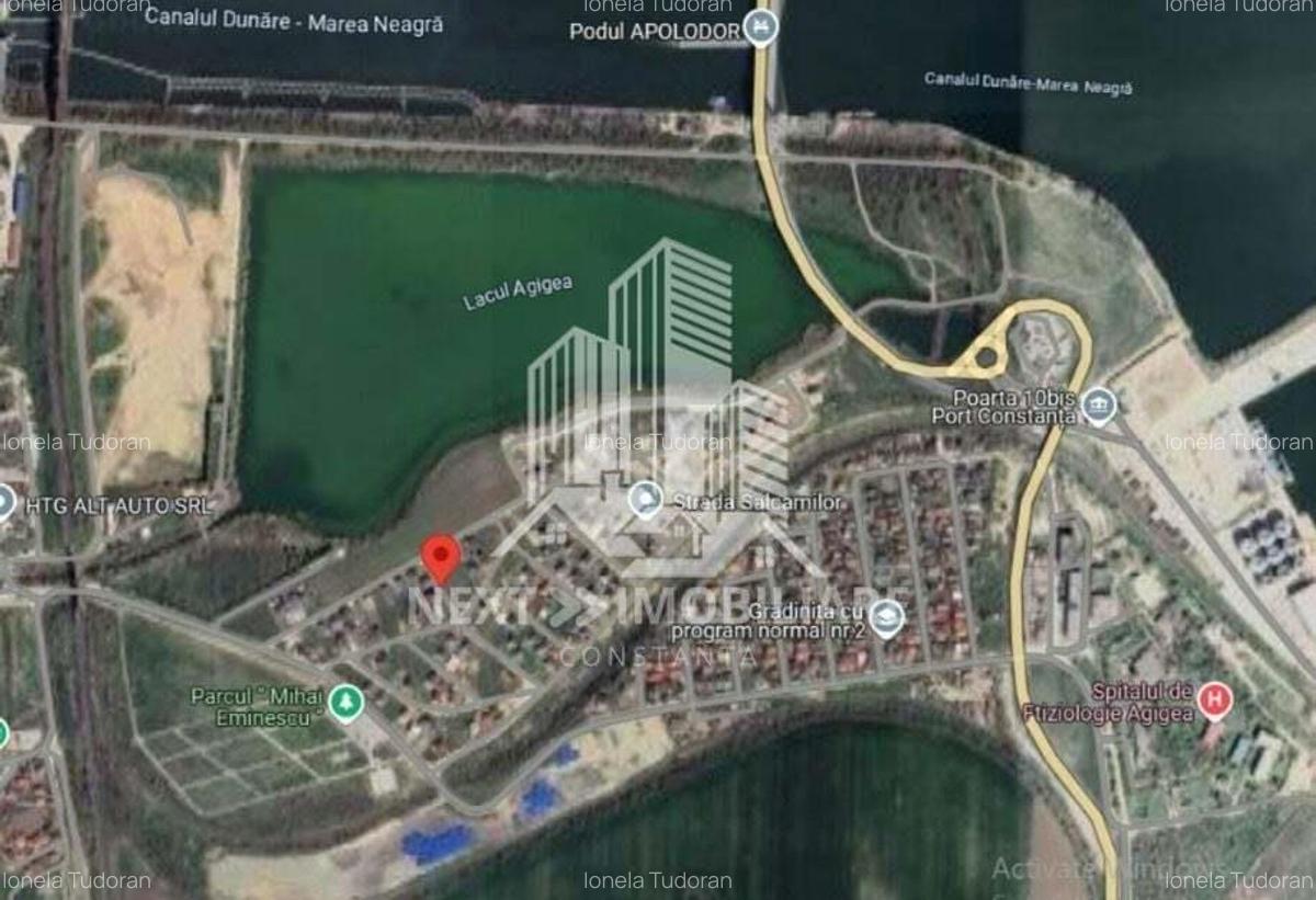 Teren intravilan 577 mp, Agigea - vedere superba la Lacul Agigea - 5