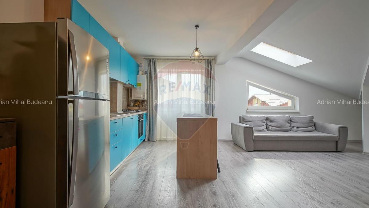 Apartament 2 camere, 53 mp, open space, mobilat, Sanpetru - 7