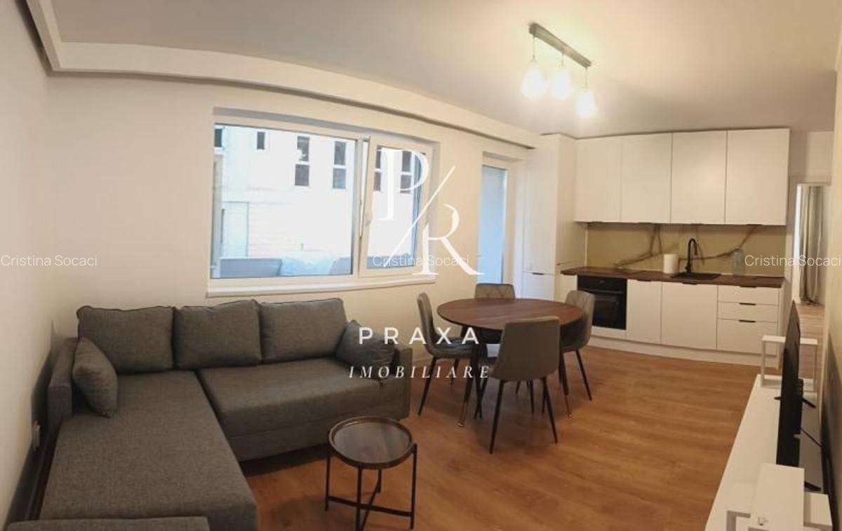 Apartament 2 camere , 45 mp+balcon +gradina , mobilat+parcare, Floresti ! - 3