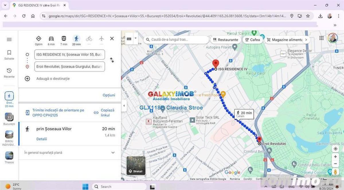 Inchiriere apartament 2 camere ISG IV VIILOR + LOC PARCARE SUBTERAN - 15