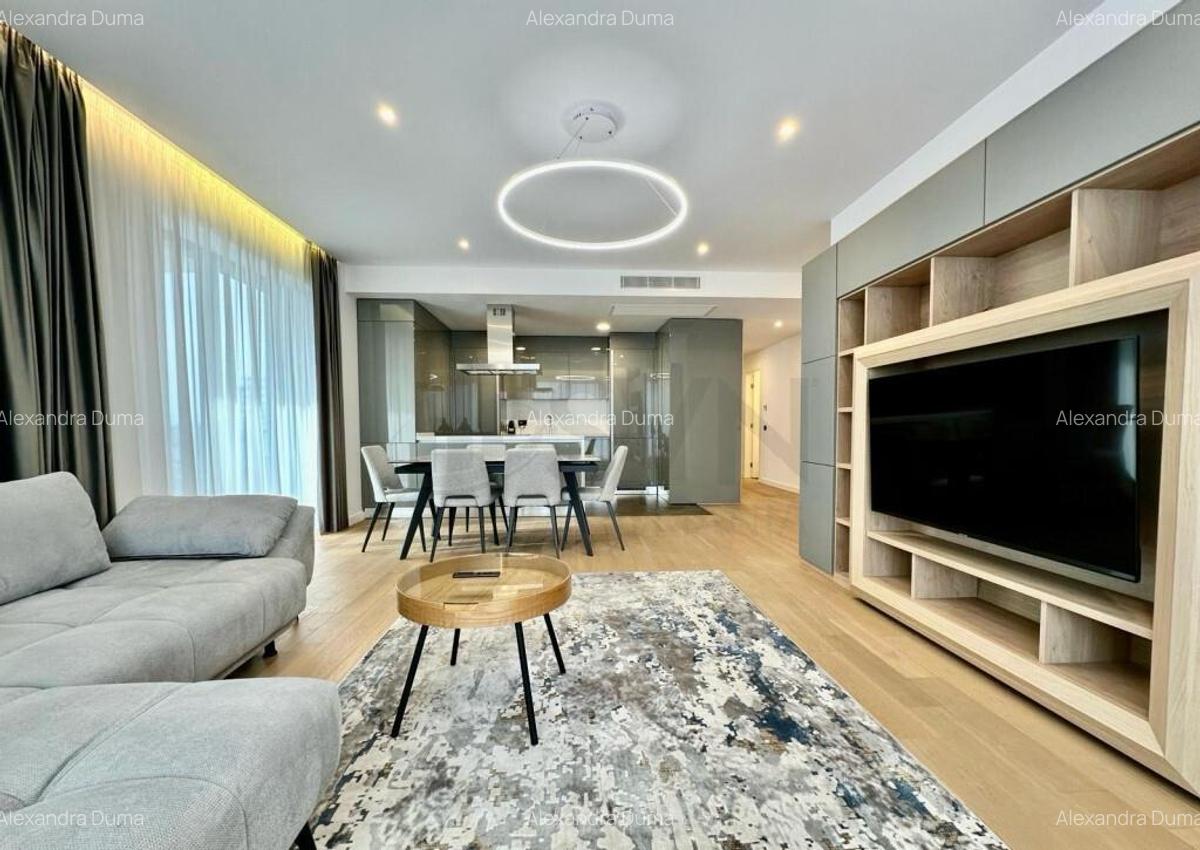 Nou 4 camere mobilat utilat ONE Herastrau - 1 Nou 4 camere mobilat utilat ONE Herastrau - 1