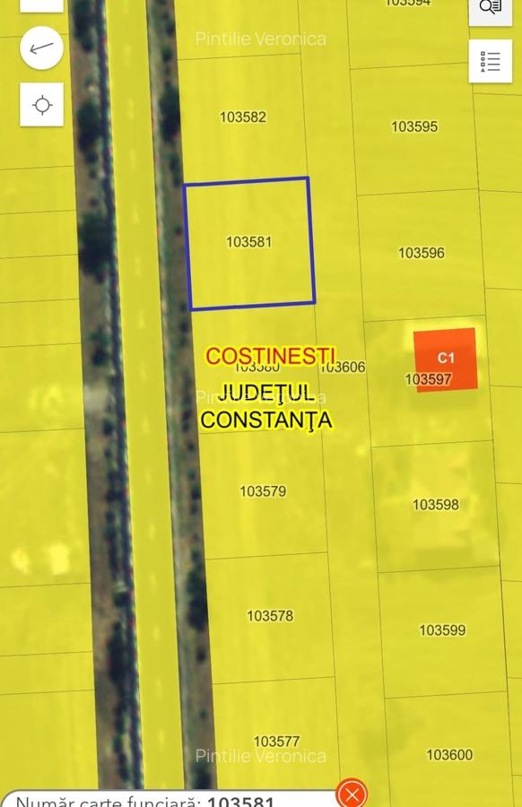Costinesti Teren Intravilan 417 mp - 2