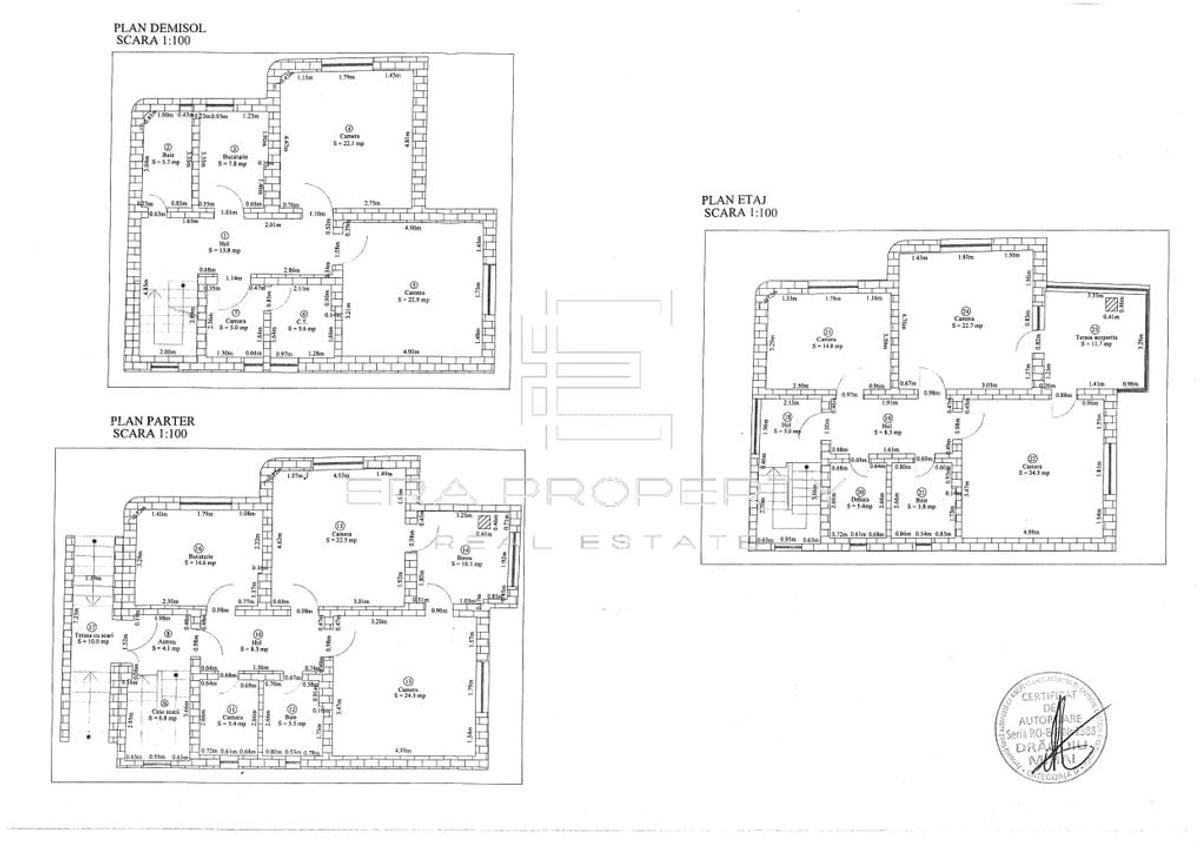 Casa individuală, 283 mp utili, teren 992 mp – zona Parcul Sub Arini - 12