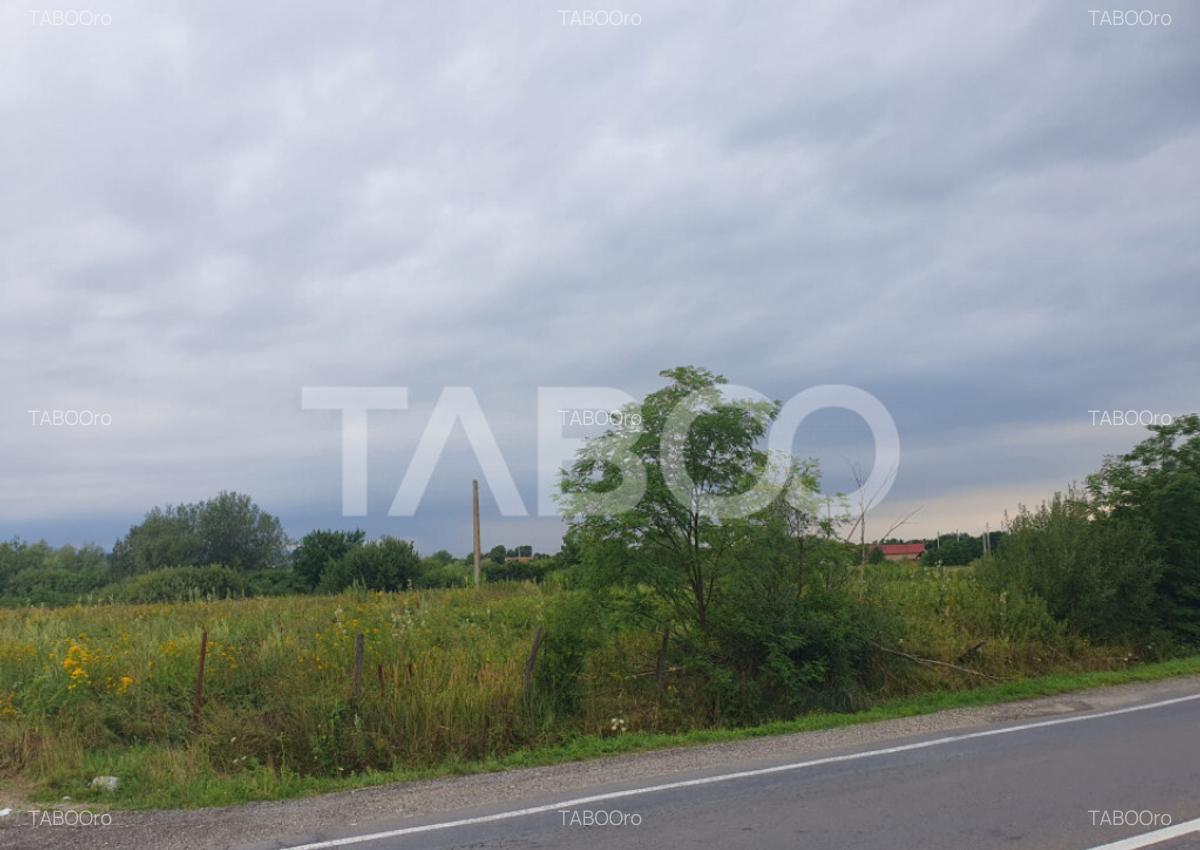 Teren intravilan 5040 mp in Sercaia acces DN1 168 m - 2