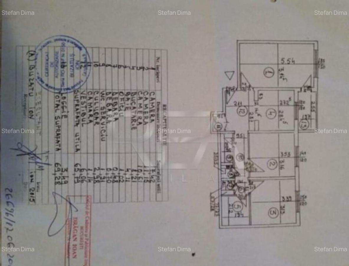 Apartament 3 Camere , Decomandat , Zona Aparatorii Patriei - 16