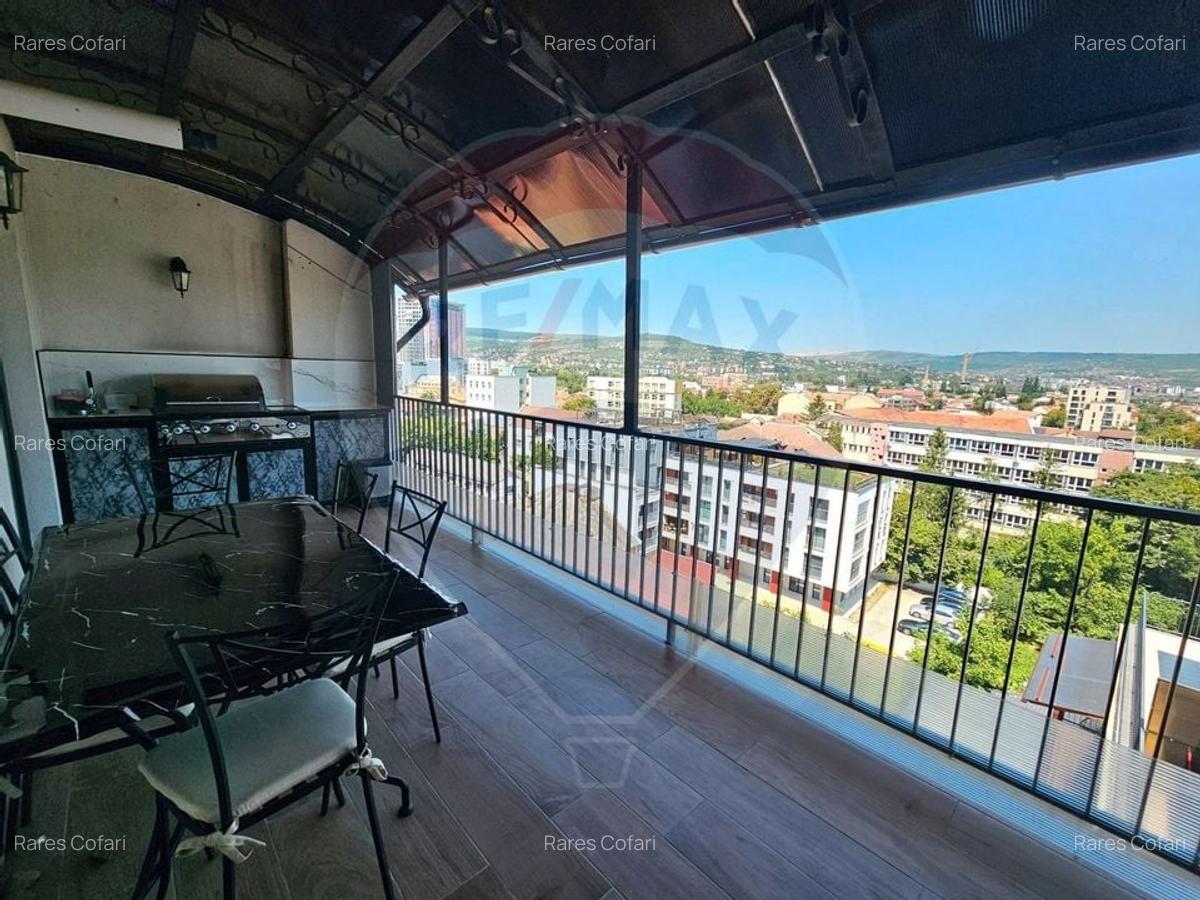 Penthouse UNIC superfinisat cu 3 camere de inchiriat in zona Centrala - 10