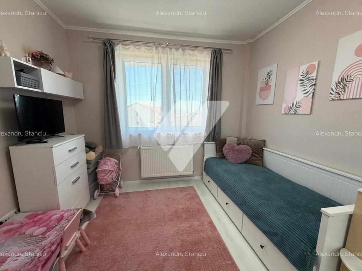 Apartament 2 camere mobilat modern etaj 2 balcon zona Turnisor Sibiu - 6