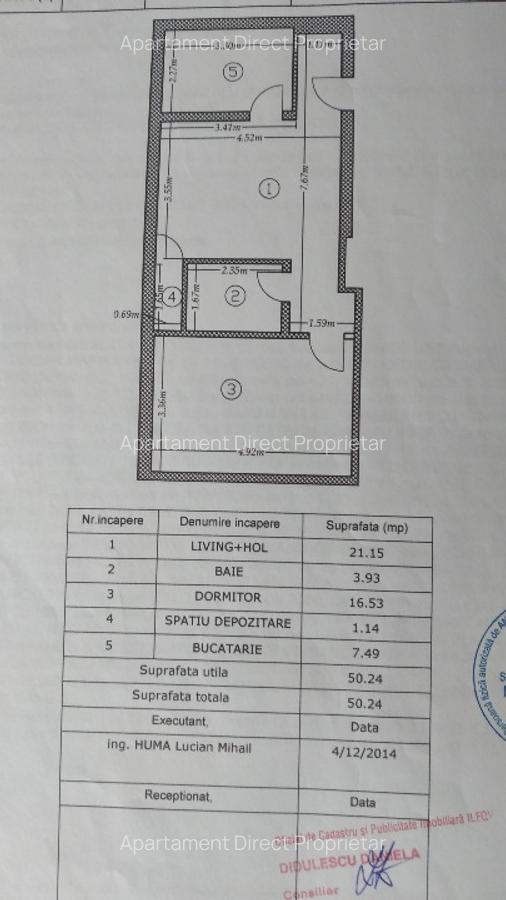 Direct proprietar, ap. 2 cam.,  bloc nou,  metrou Dm. Leonida - 1