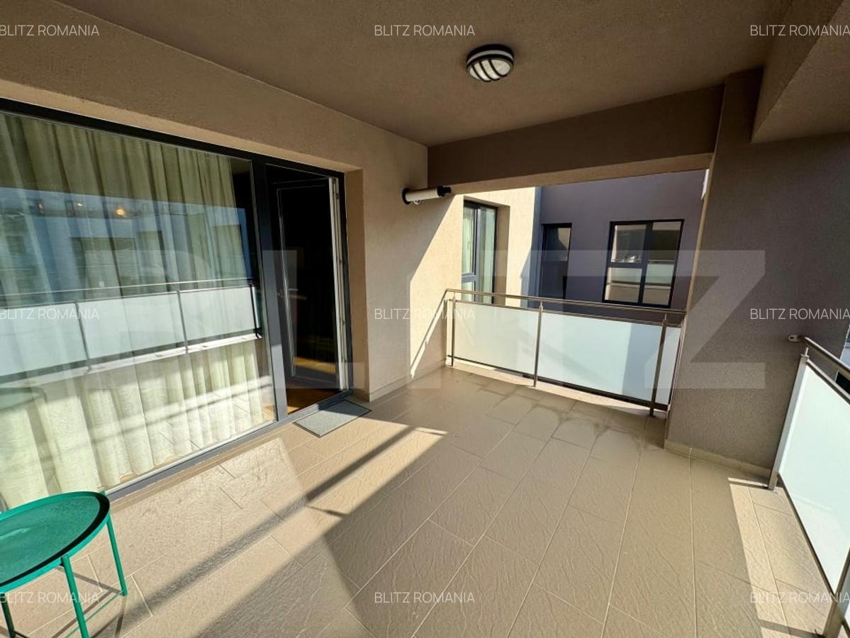 Apartament 3 camere, 80 mp, mobilat modern, parcare, terasa, Scala Center - 9