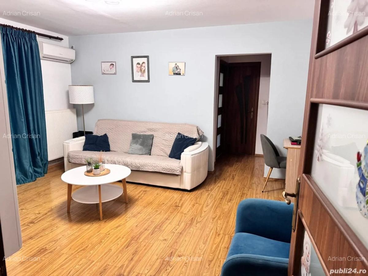 Vanzare apartament 3 camere complet mobilat + garaj in spatele blocului usa electrica la telecomanda - 7