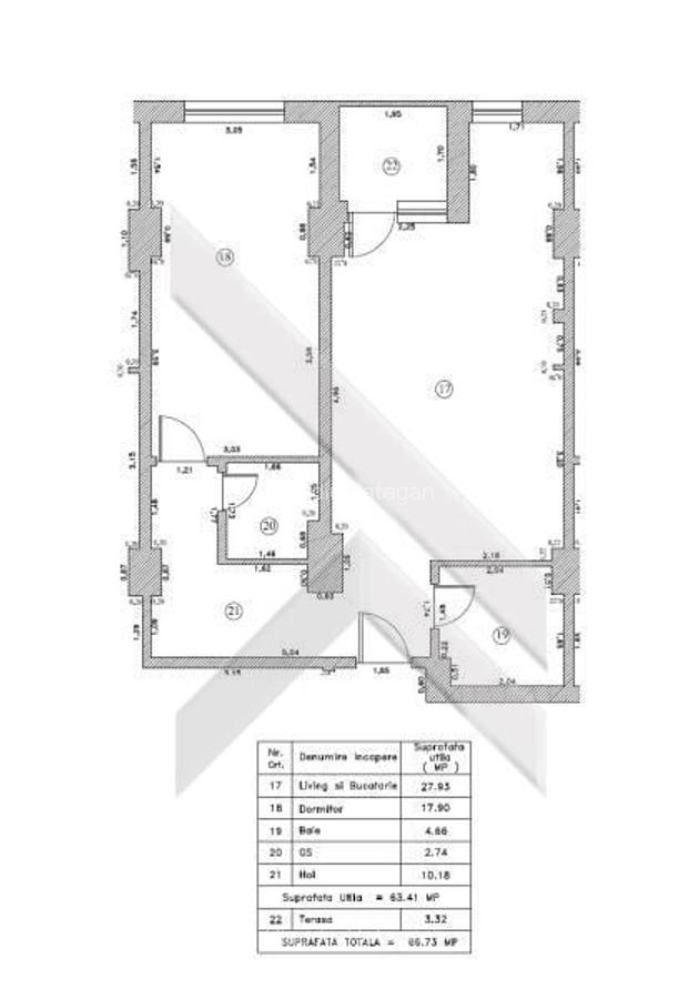 Apartament cu 2 camere decomandat, mobilat în Militari - 9
