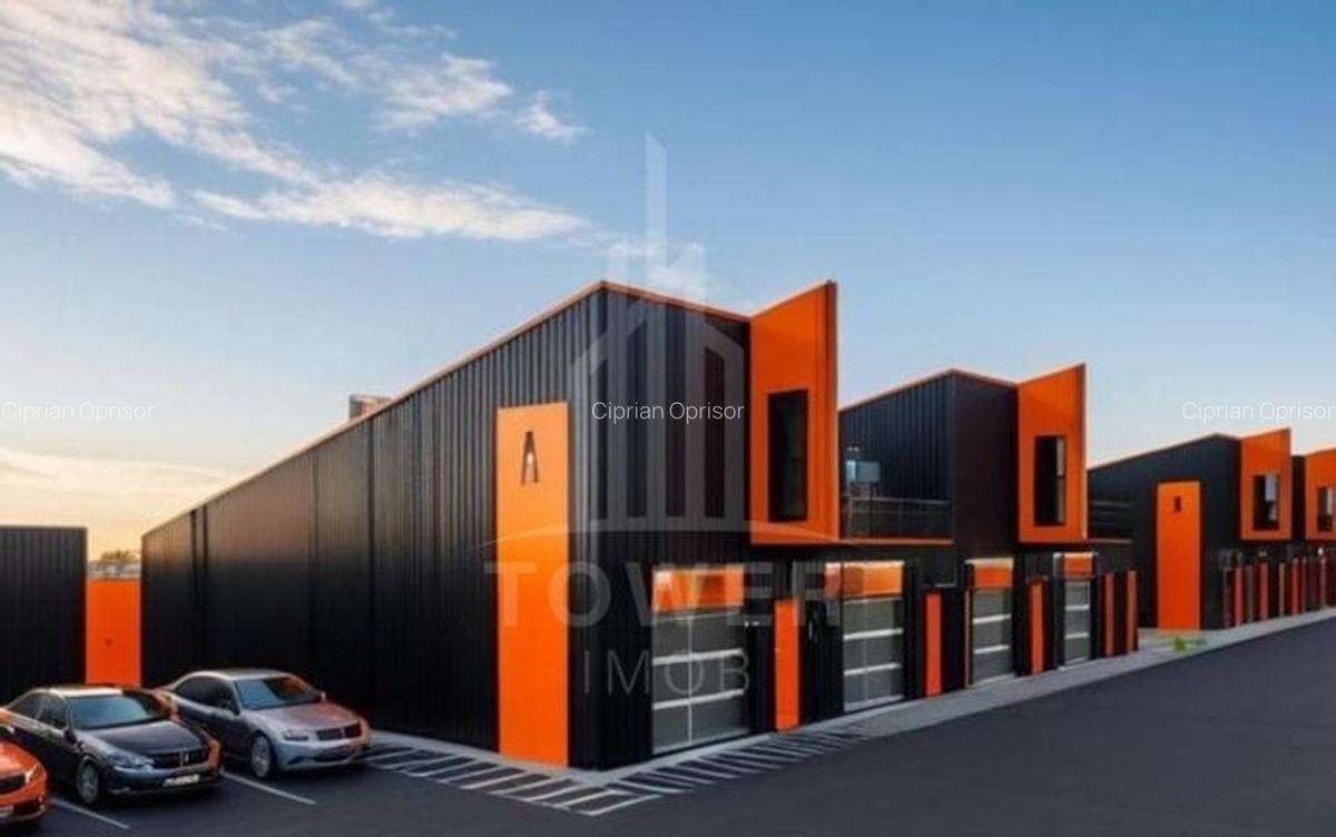 HALE INDUSTRIALE MODERNE ÎN PARCUL INDUSTRIAL SIBIU | 2200mp Teren 200mpu - 1