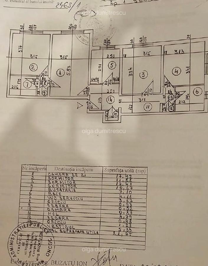 Apartament 4 camere  Fizicienilor - 1