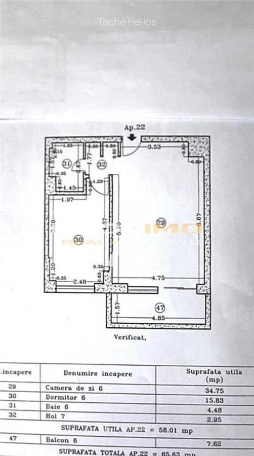 OPORTUNITATE ! Apartament 2 camere su.66mp. Statiunea Mamaia - 7