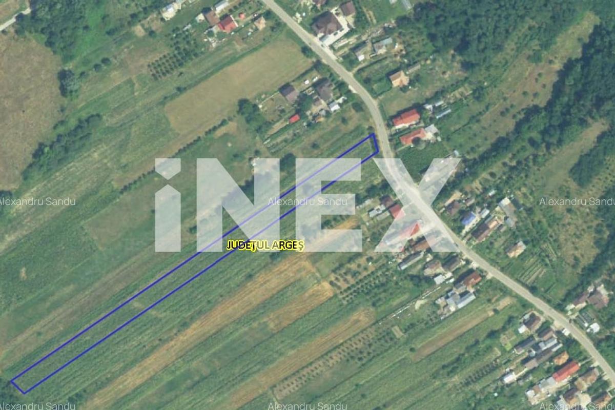 Teren de vanzare in Budeasa, satul Calotesti - 1