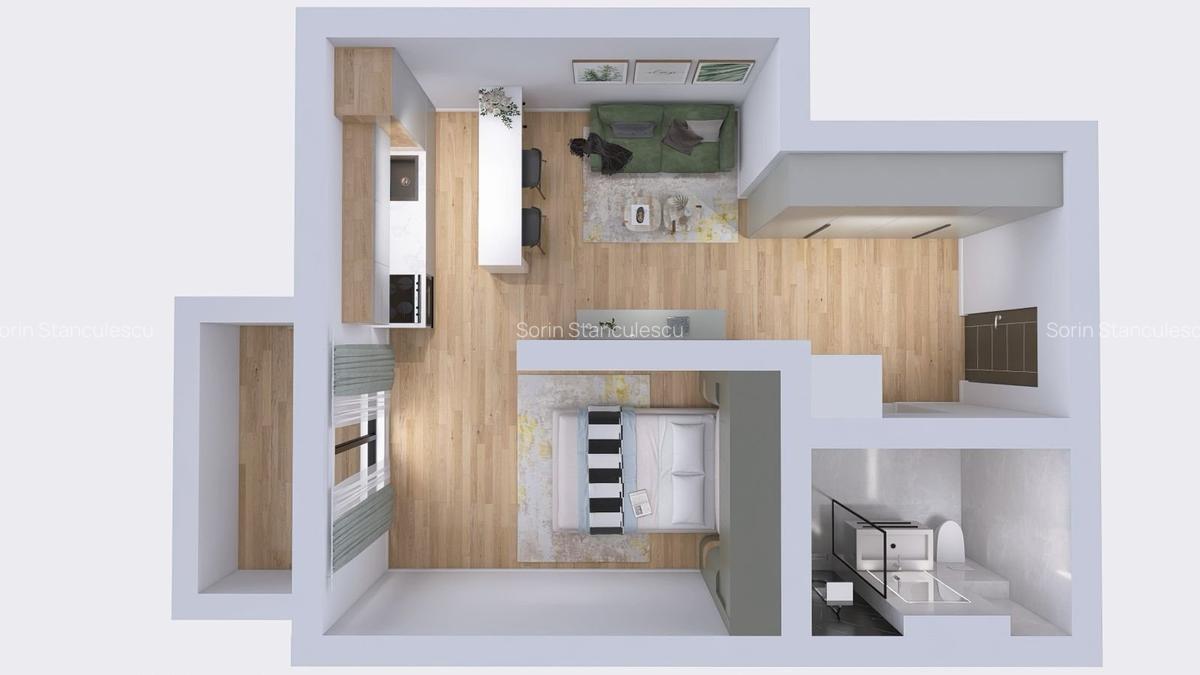 MTM PIPERA LAKE - APARTAMENTE CU  2 CAMERE  POMPE DE CALDURA, VENTILOCONVECTOARE - 7