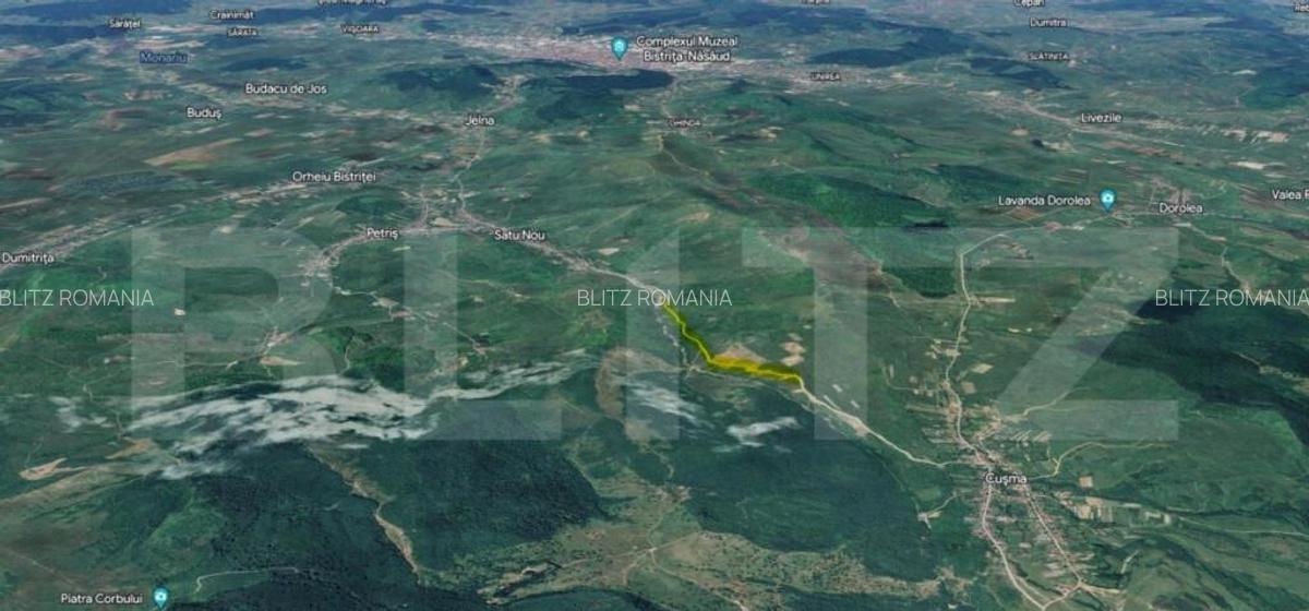 Teren, 2000 mp, zona Cusma - 1 Teren, 2000 mp, zona Cusma - 1