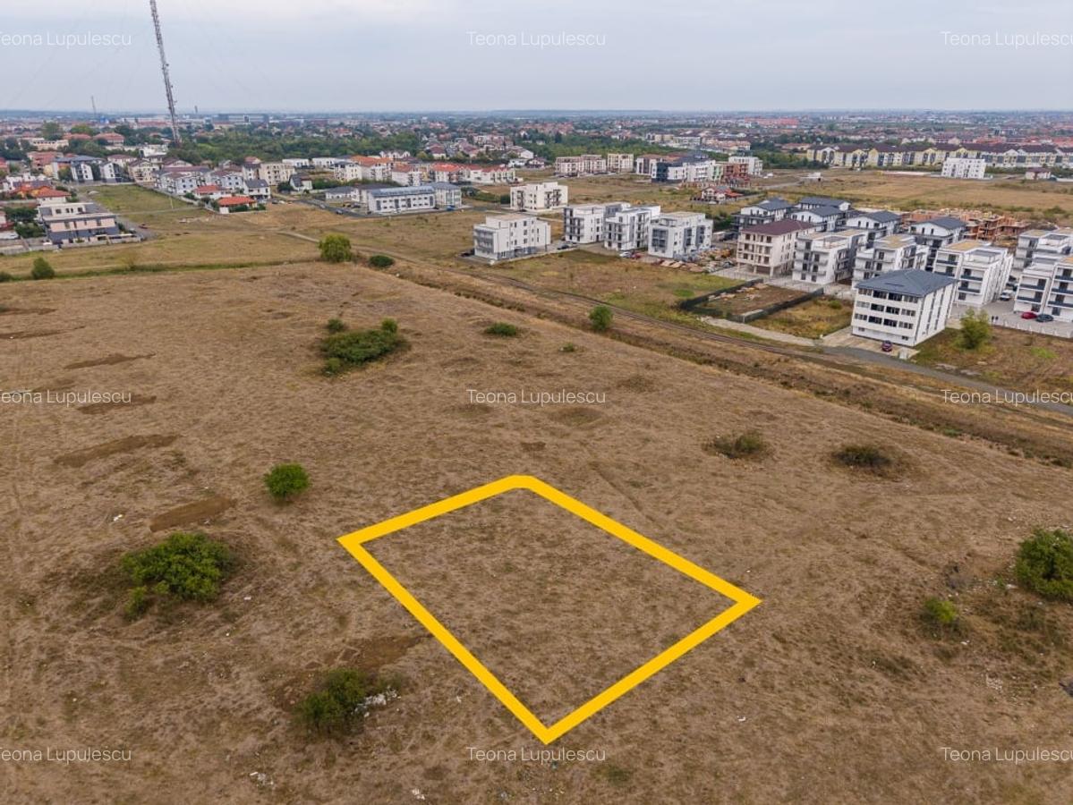 Teren 950 mp pentru proiect rezidential in Giroc - acces multiplu, zona blocuri - 13