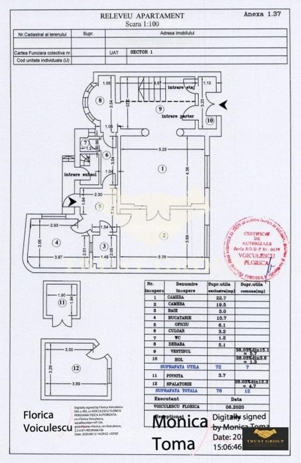 Apartament in vila | Victoriei | Curte 400mp - 16
