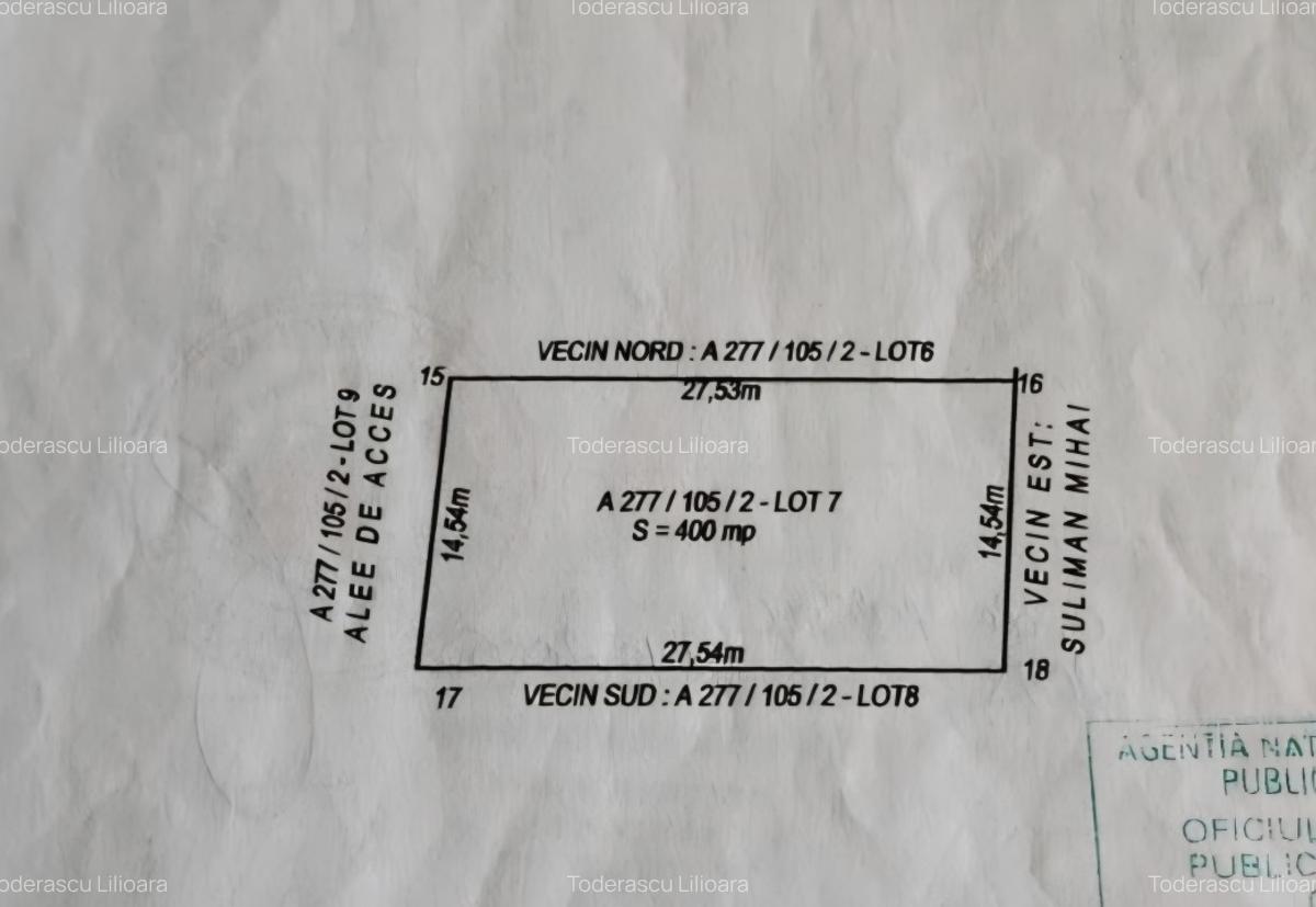 Vand teren extravilan cu perspectiva imediata  de a deveni intravilan - 1