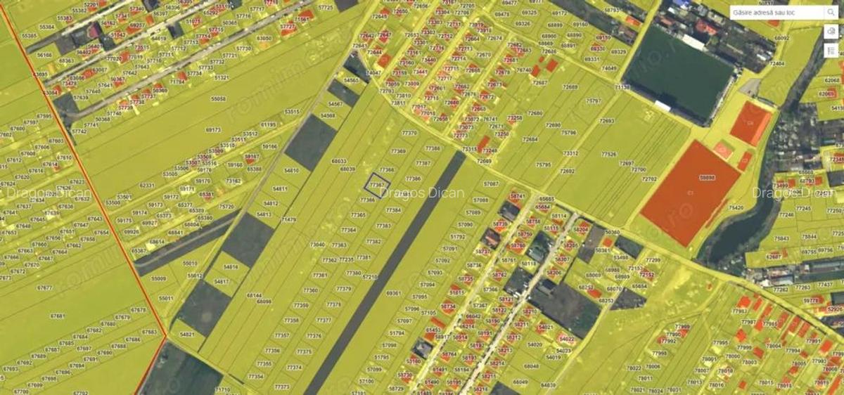 Teren Intravilan In Rate Stadion Berceni | utilitati la strada #CG1E - 3