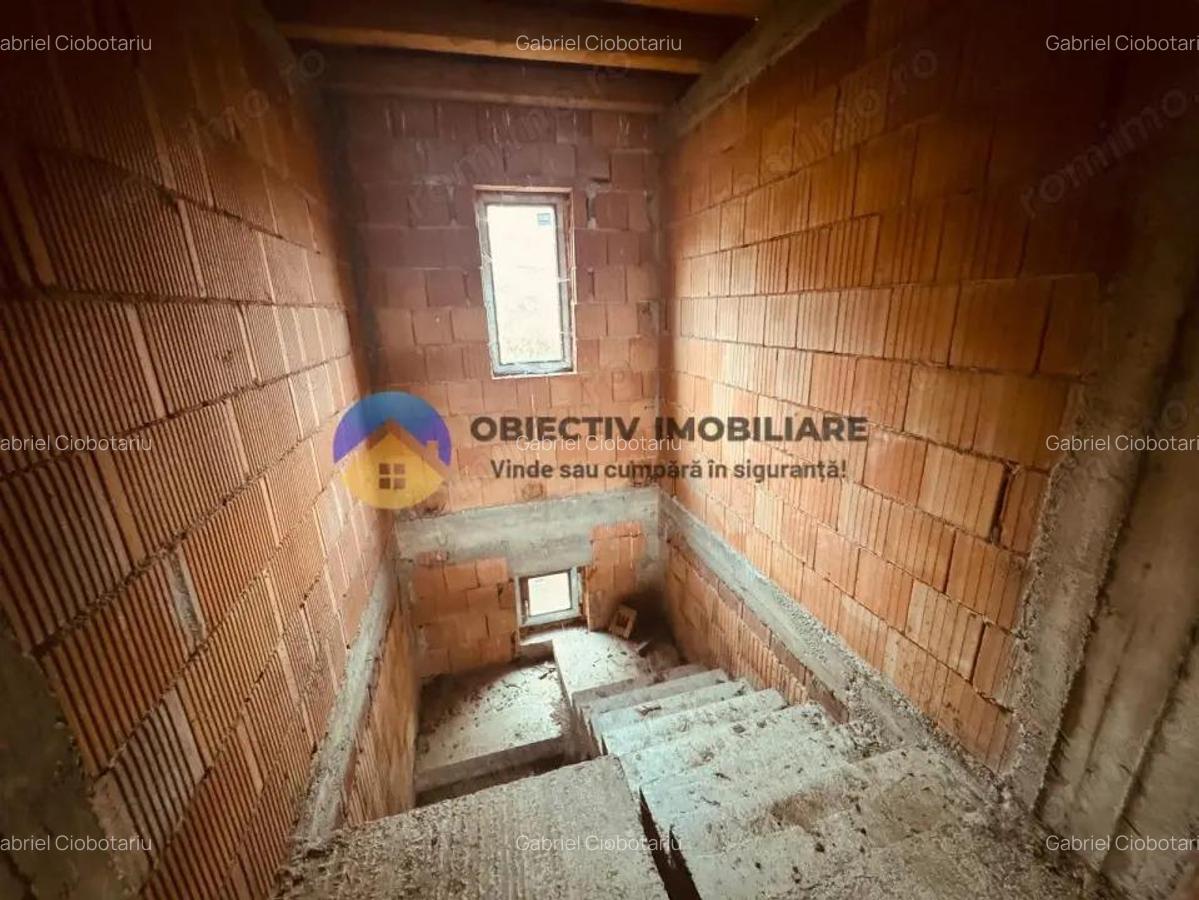 Vila la rosu + teren 500 mp de vanzare Zona Fermelor - 3