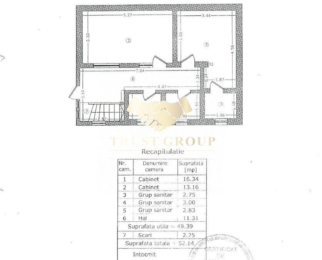 Imobil Eminescu - Radu de la Afumati - P+2 - 10 camere - 25