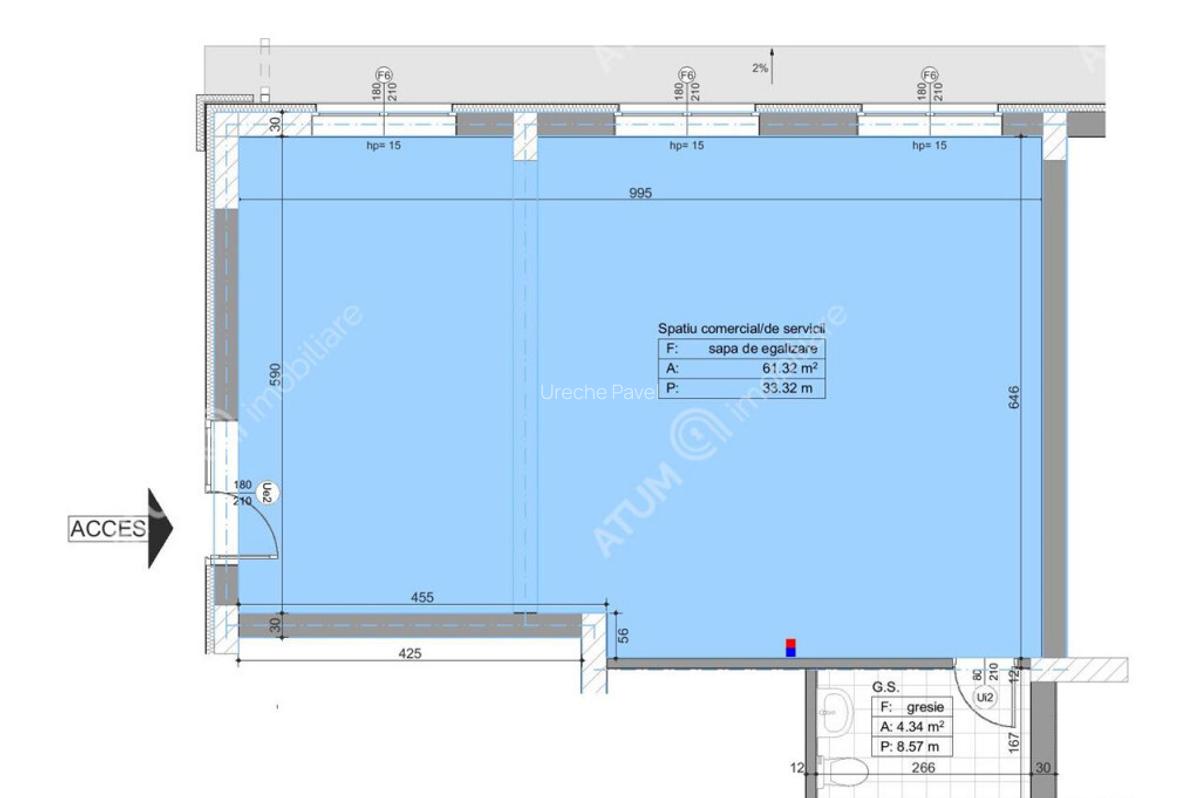 Spatiu comercial cu 2 locuri de parcare zona Pictor Brana di - 3 Spatiu comercial cu 2 locuri de parcare zona Pictor Brana di - 3