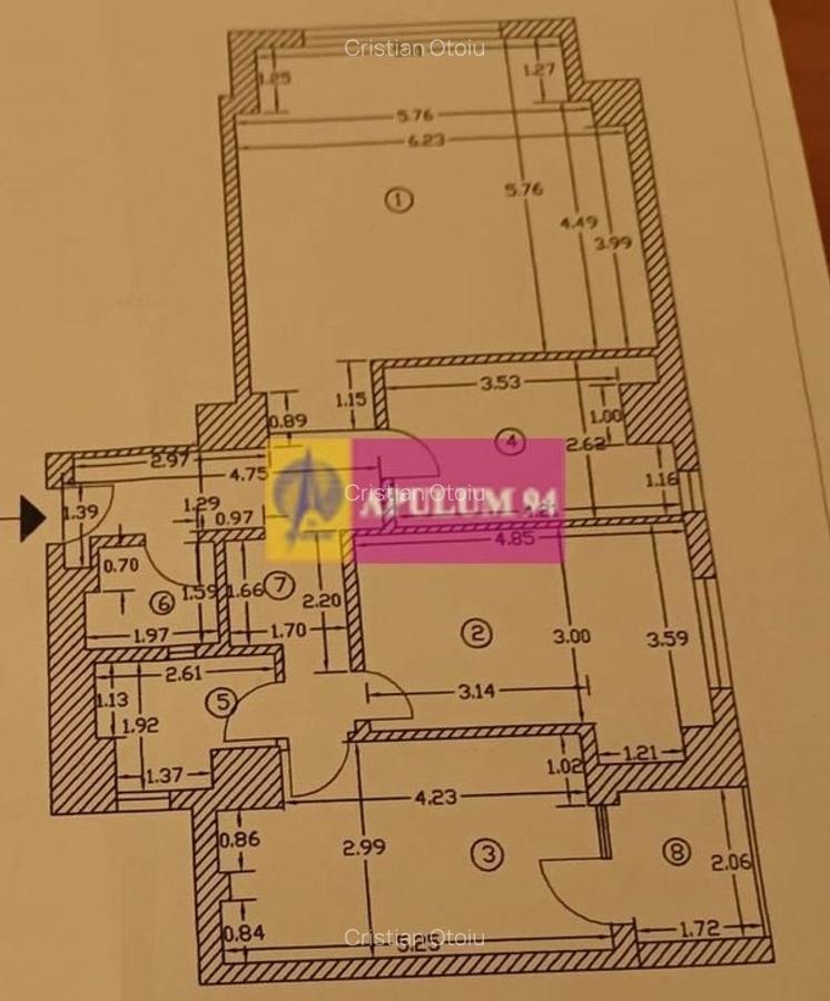 Apartament 3 camere LUX, 99mp, B-dul Unirii, loc parcare inclus - 11
