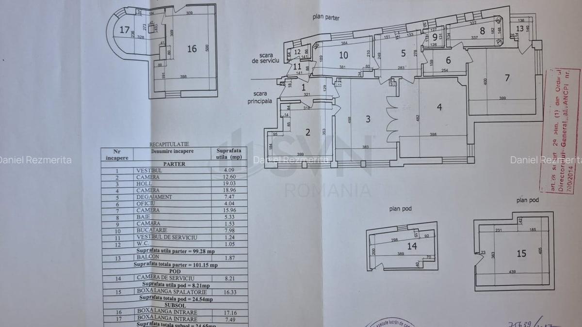 REA1024305 4 Camere l Unirii l In Vila - 14