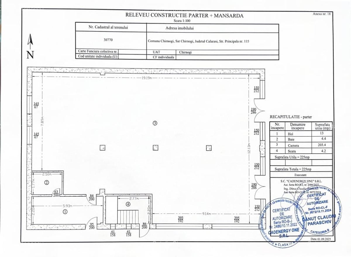Spatiu Comercial Parter 225mp Oltenita Chirnogi Calarasi Oportunitate - 10