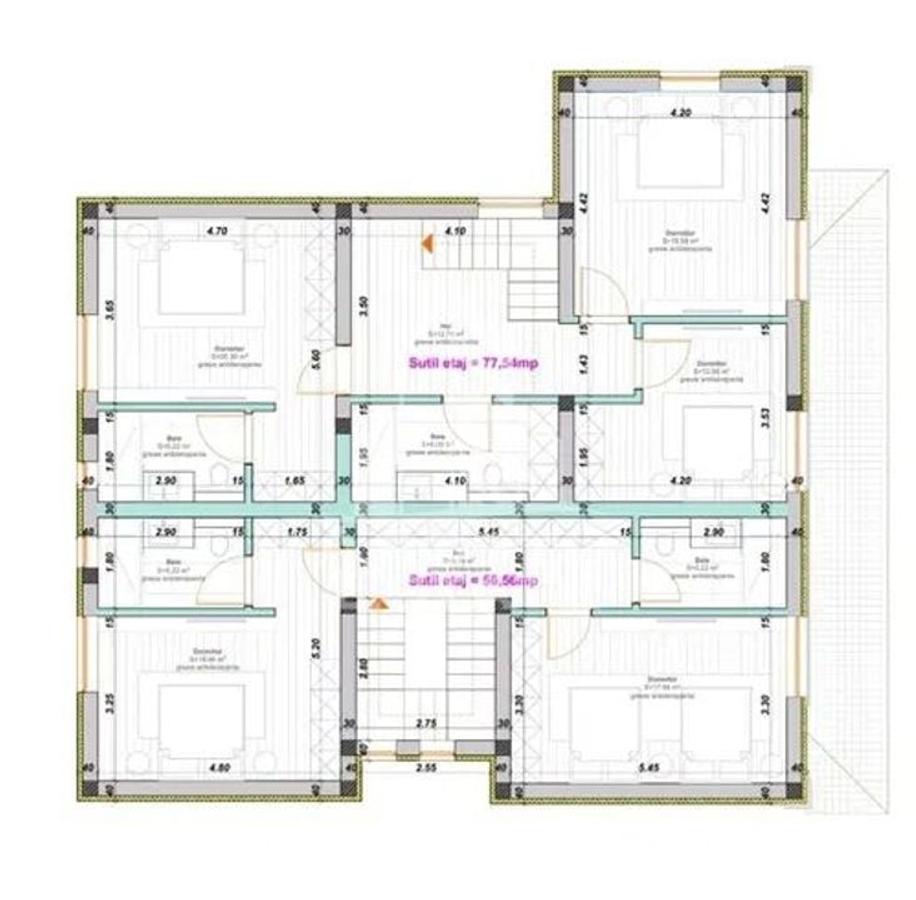 DUPLEX DE VANZARE cu suprafata foarte generoasa in Giarmata Mare - 10