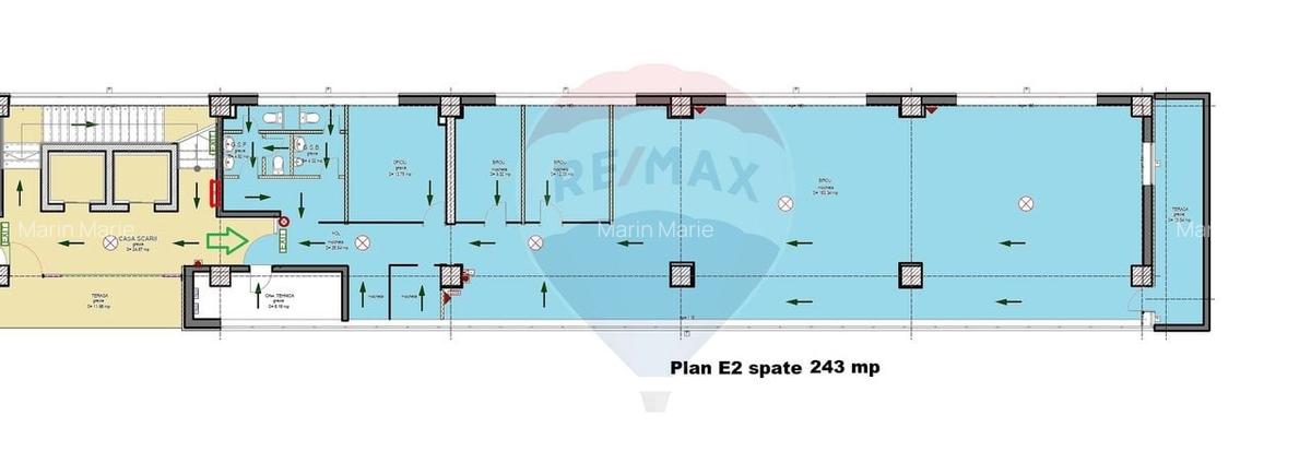 Spatiu birouri de inchiriat 240 mp Central Comision 0% - 8