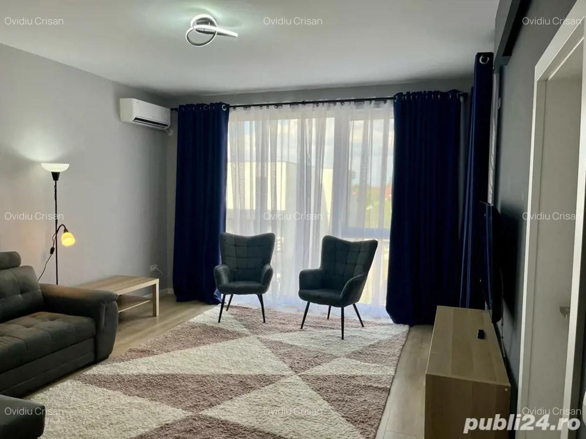 Proprietar inchiriez apartament 2 cam decomandate Timisoara, et 2, bloc nou, loc parcare - 1