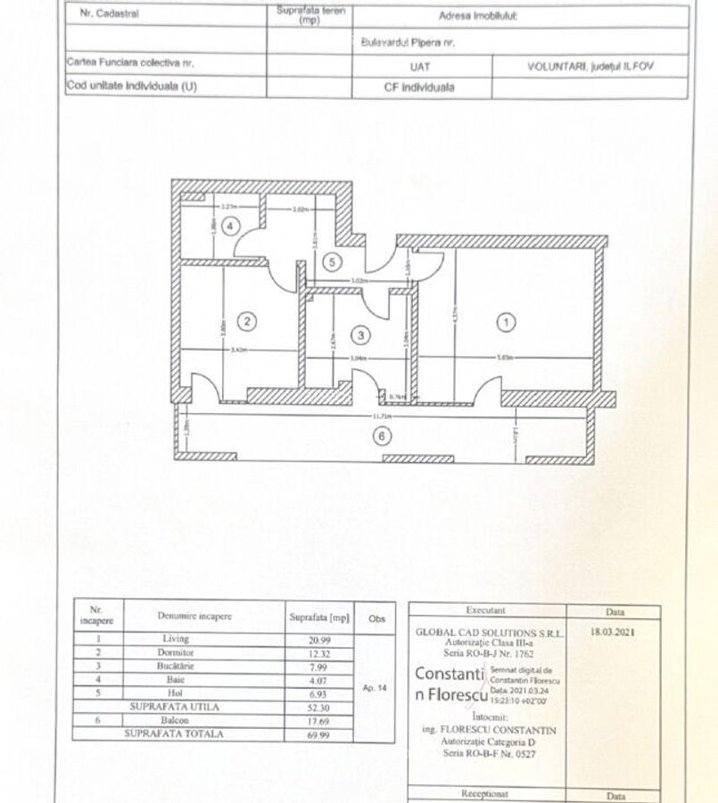 Apartament 2 camere Bd. Pipera 188 | Scoala Americana - 12