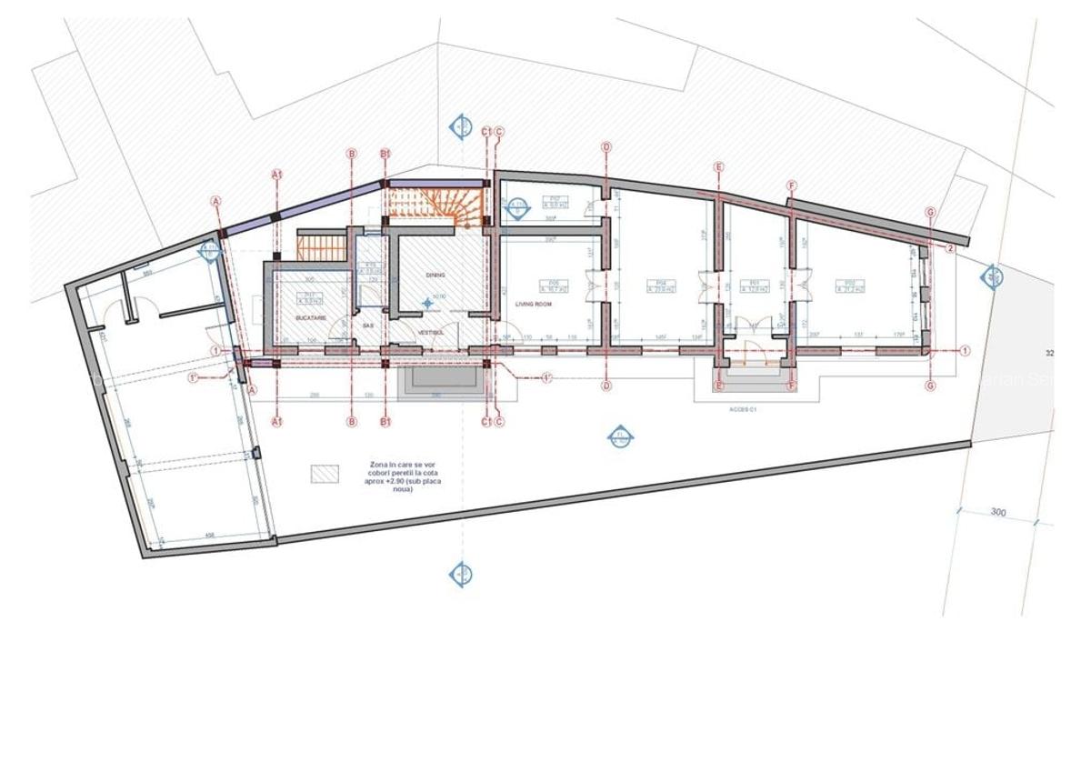 OPORTUNITATE RARA - imobil central, multifunctional, curte PROPRIE - 41
