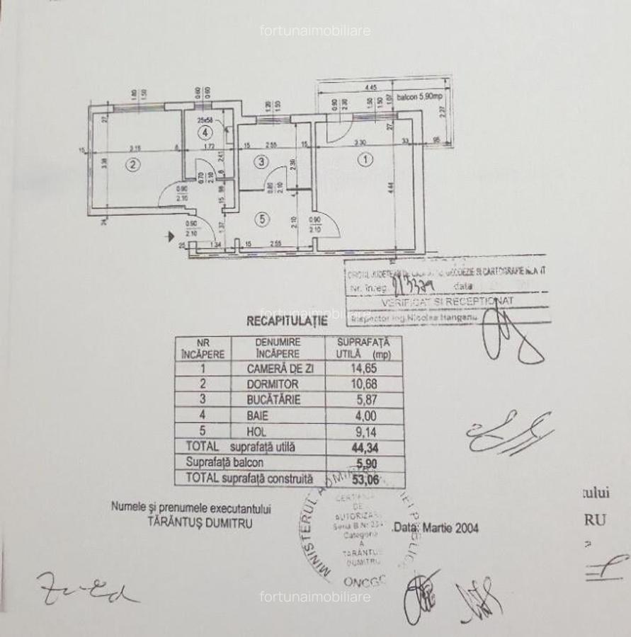 Apartament 2 camere, etaj 3, zona Precista - 1