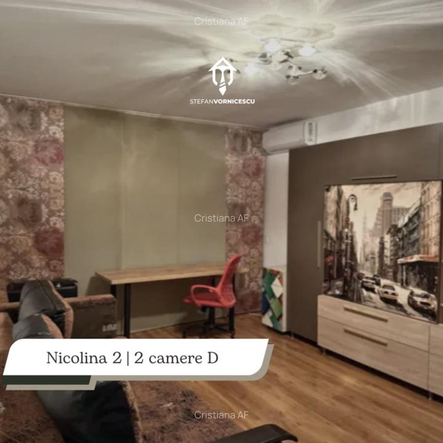 De inchiriat | apartament 2 camere D, Nicolina, str. Libertatii | Cat friendly - 1