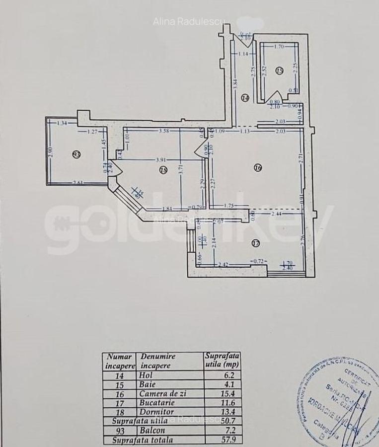 Apartament cu 2 camere semidecomandat, mobilat în Aviației - 11