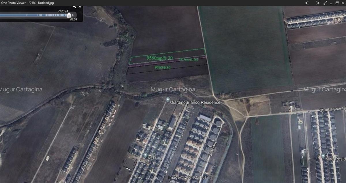 Teren intravilan Tunari - ORIENTULUI 10560MP (TRIPLA DESCHIDERE) - 2
