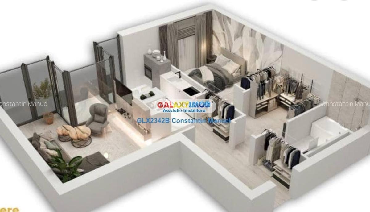 Apartament 2 camere, spatios, 2023, Herastrau, Soseaua Nordului - 2