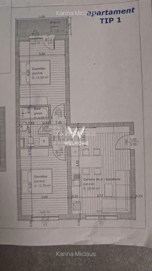 Apartament 3 camere cu gradina pavata - Selimbar - 10