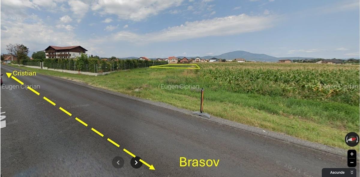 Teren Construcții intravilan de 836 mp, în Cristian - 5