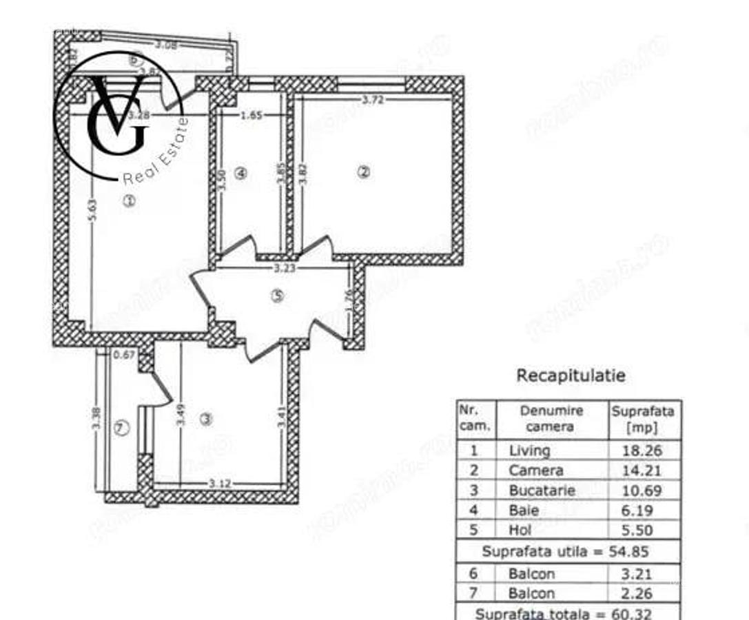 Apartament 2 camere - Decomandat - Zona Chitila - 9