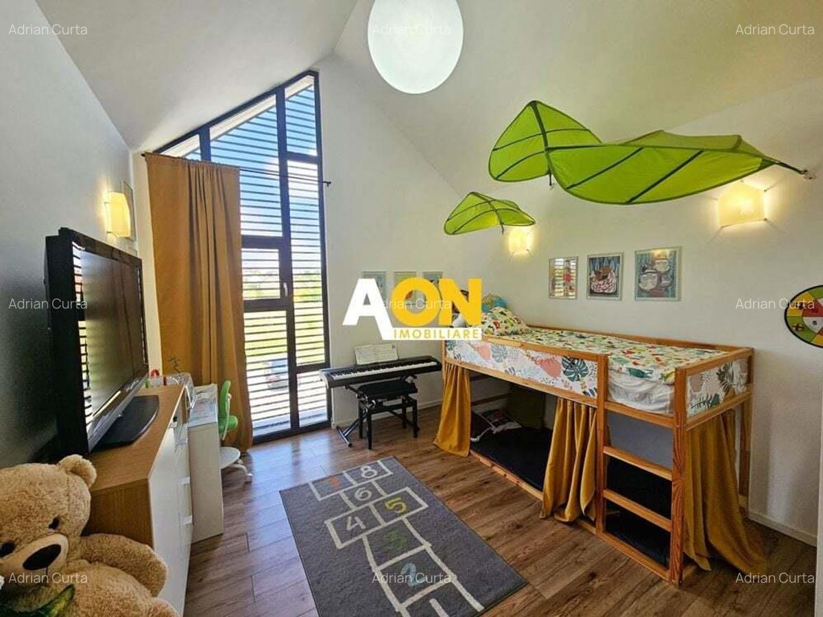 Casa moderna mobilata, utilata, 5 camere, 3 bai, 444 mp teren - 12