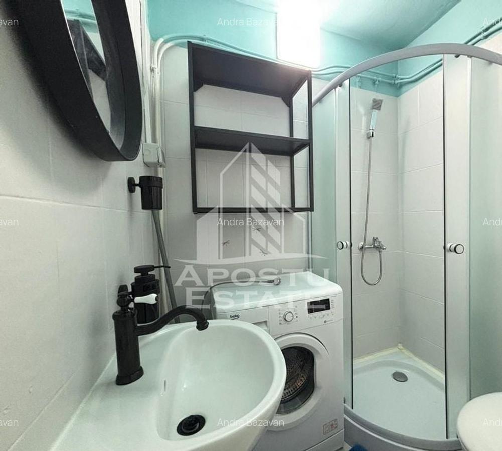 Garsoniera renovata, etaj intermediar,  zona Lipovei - 6
