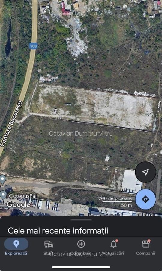 Teren intravilan cu suprafața de 20000mp centura București - 5