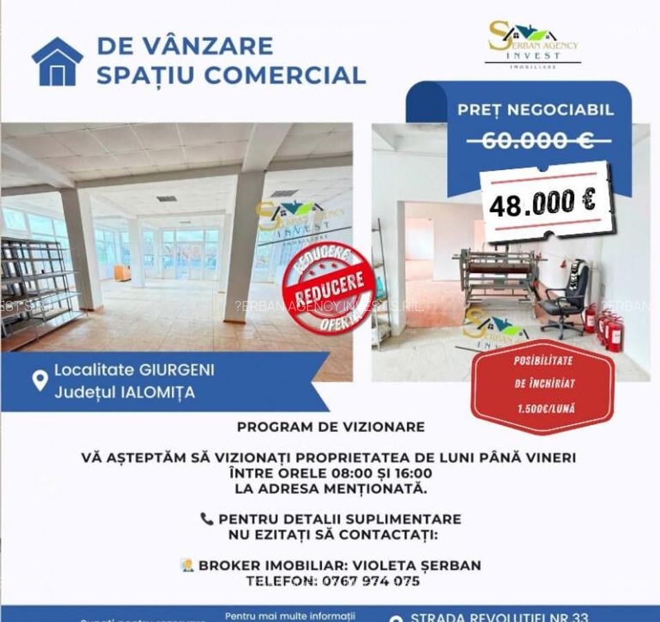 Spa?iu comercial Giurgeni,jud. Ialomi?a - 2