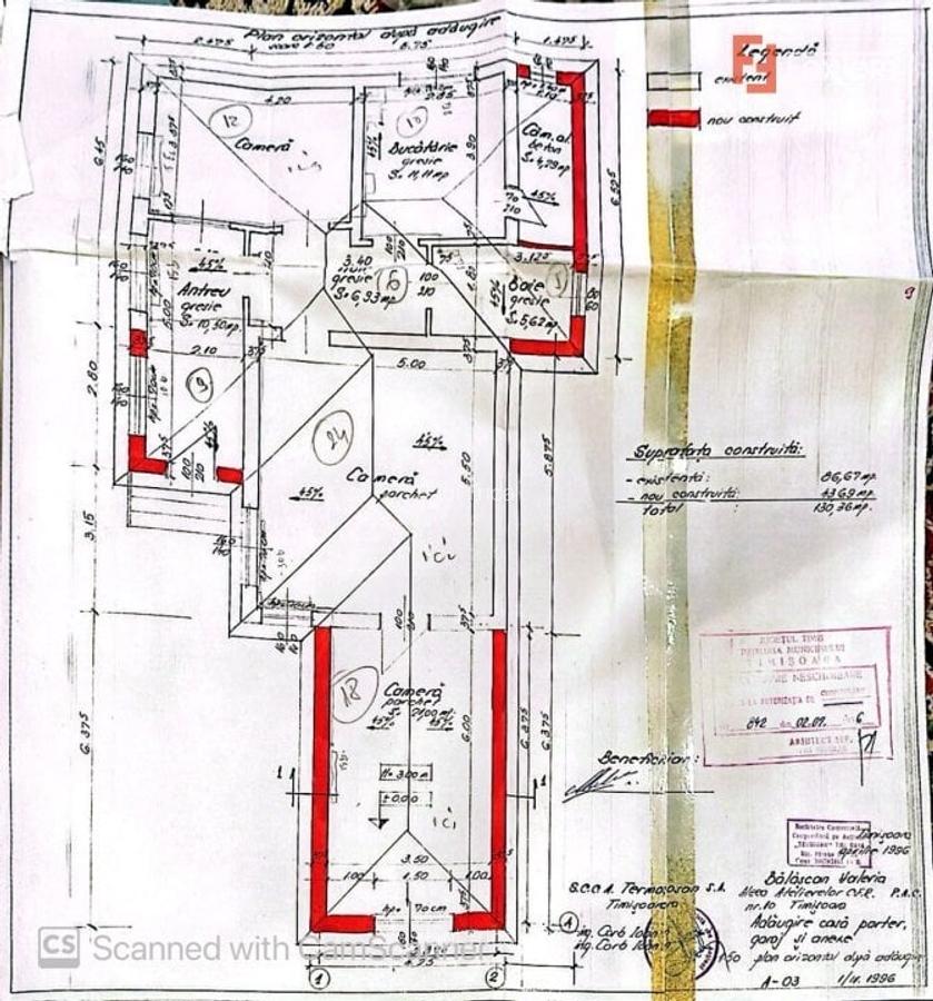 Casa individuala de vanzare cu 3 camere si teren de 510 mp, zona Telegrafului - 19 Casa individuala de vanzare cu 3 camere si teren de 510 mp, zona Telegrafului - 19