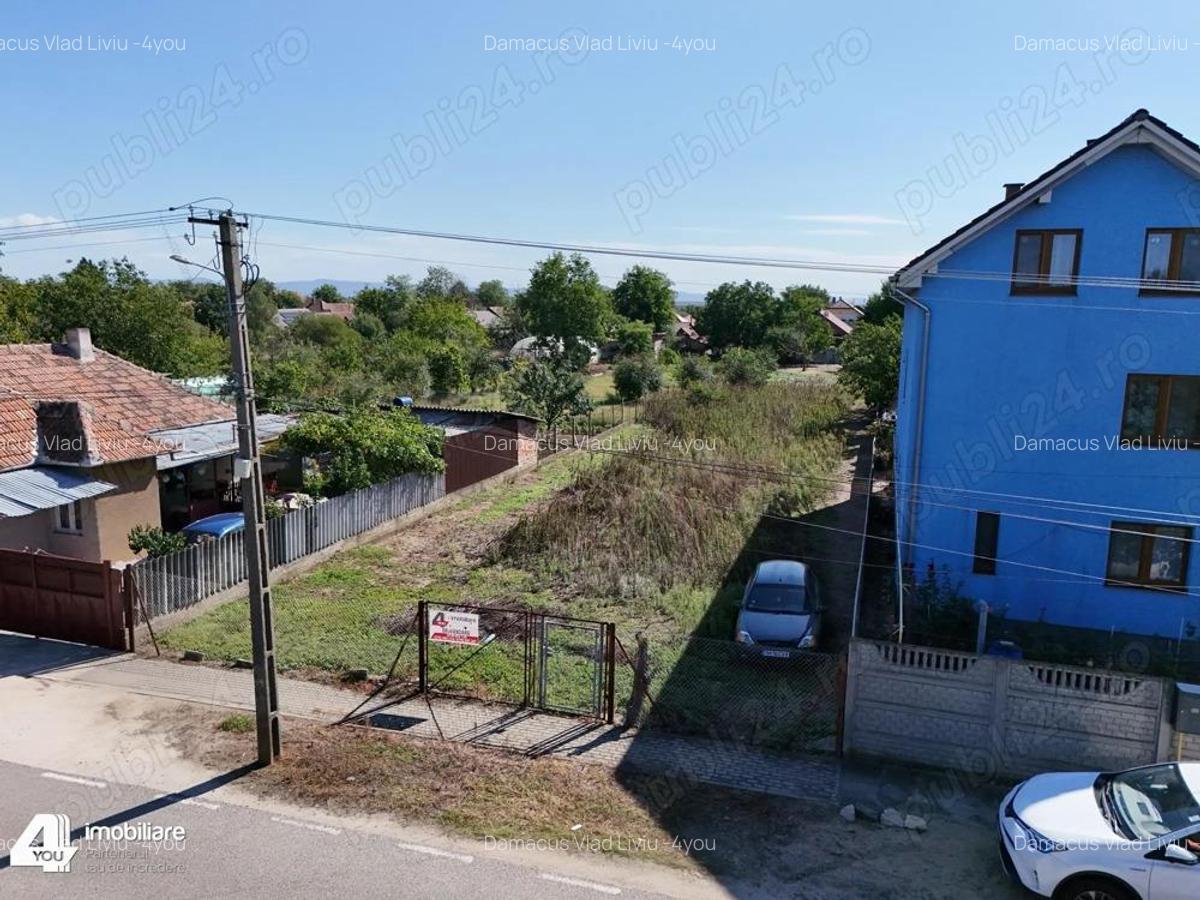 Teren intravilan 1000 mp Zimandul Nou fs.14 ml,cu utilitati(asfalt) - 3